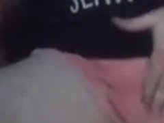 sissy girl rubs her clit