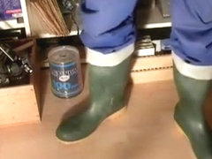 nlboots - green and blue