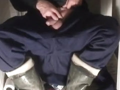 nlboots - balzer boots - dark blue coverall