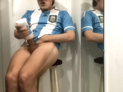 soccer player fucks a toy
