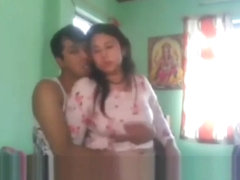 Nepali couple in hotel