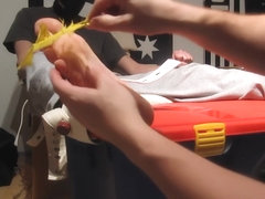 Gangster tickled on a chair Pt.2