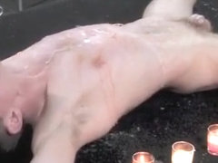 Hot BDSM boy was tied up and used 7