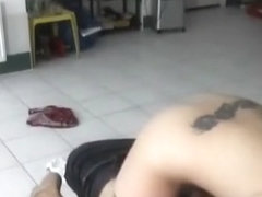 Threesome with naughty lapdancers