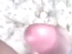 Rolled balls, weights, clothes pegs, sticks on the cock and