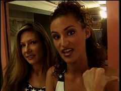 Cocksucking sluts practicing on dildos