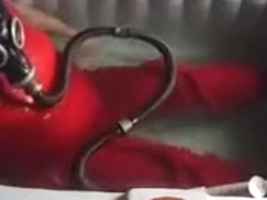 sexy leggings an gasmask in whirlpool 1