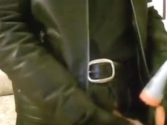 Leather Panties Jerk-off Part One