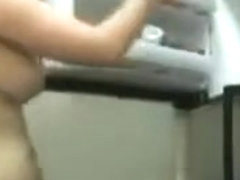 Homemade marital-device masturbation 1