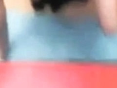 Tattooed bitch fucked on webcam