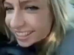 Delicious blond giving head