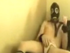 Gas mask smokin' and poppers