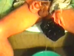 two Cum-Shots,lengthy Pissing into Undie for Online-Ally