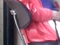 Crossdressed Under Outdoor Shower 01