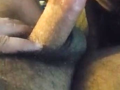 Asian gf afraid of cum shot