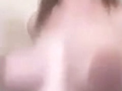 Nice Tits college girl Gets Splattered