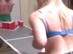 College teenagers enjoy riding on cock