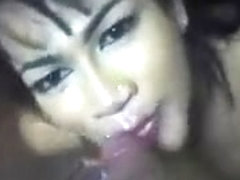 Crazy Amateur Shemale movie with Big Dick, Blowjob scenes
