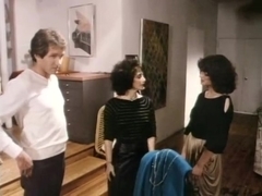 Hard 3some fuck from the eighties porn