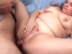 Chunky BBW Fucked In A 3some