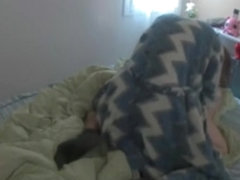 Boyfriend and girlfriend fucking at home