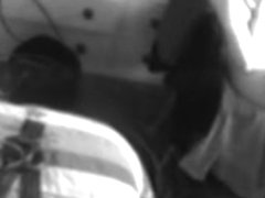 Hidden stroke sitting at dressing table