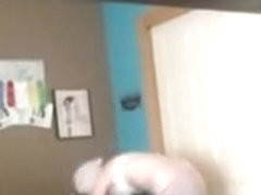 hidden livecam beneath table watching hotty suit