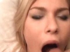Sexy Blond Woman Likes Getting Drilled N Tasting Cum