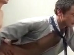 Asian Lunch Time Fuck in OTC Socks