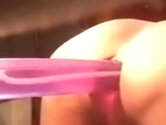 Drilling hole of her butt