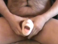 Cumspitting masturbationmouth