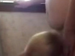 Engulfing her way to a facial