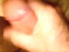Jerking off Tunisian dick
