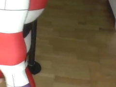 Sexy spandex leggings workout farts