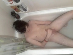 Jerking in the bathtub
