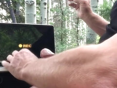 Masturbation Tribute to prettyevil’s Ass in a Pretty Aspen Grove