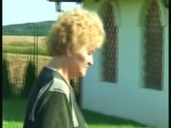 Granny outside