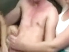 A casual handjob on their day off for this horny guy