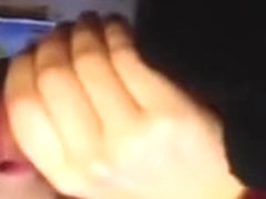 Youthful cutie ejaculation in face