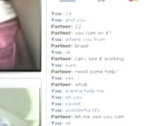 Bazoocam nice Teen with awesome boobs flashlight -toyboy25