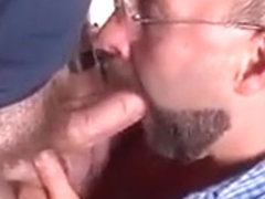 Buddy in leg cast needed blown