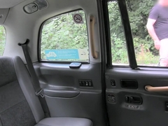 Busty slut Victora Summers can't hide her round ass in the bushes