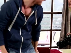 Blonde Masseuse Rides Rod