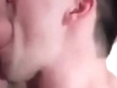 Exotic male in fabulous handjob, oral homosexual sex clip