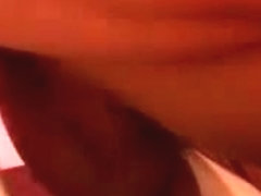 Delightsome t-girl rides like a real pornstar