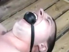 Crazy male in horny bdsm, fetish gay porn scene