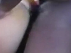 White Wife Getting Her Snatch Creampied with Darksome Tube Cum