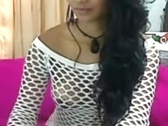 A hot amateur on webcam