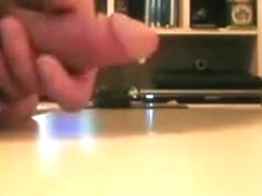 I'm jerking my schlong in homemade sextape