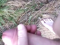 Arkenberge Pissing in Nature